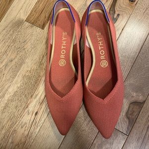 Rothys Copper Points size 10 EUC retired